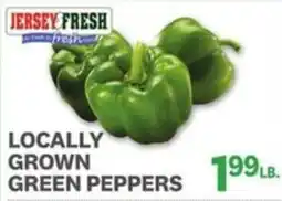 Kings Food Markets Jersey Fresh locally grown green peppers offer