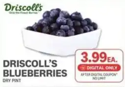 Kings Food Markets Driscoll's blueberries offer
