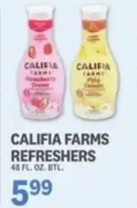 Kings Food Markets Califia Farms Refreshers offer