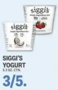 Kings Food Markets Siggi's yogurt offer