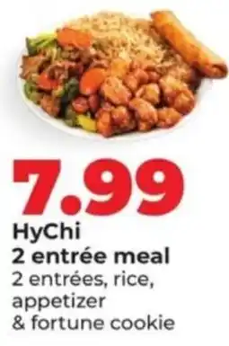 Hy-Vee HyChi 2 entrée meal offer