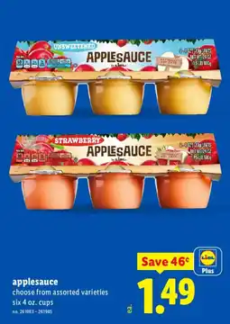 Lidl Lidl applesauce offer