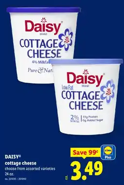 Lidl Daisy cottage cheese offer