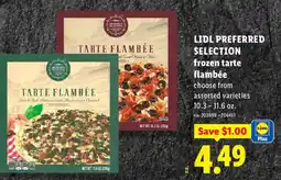 Lidl Lidl preferred selection frozen tarte flambée offer
