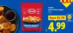 Lidl Tyson frozen chicken nuggets offer