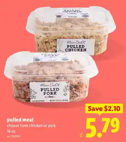 Lidl Main Dish pulled meat offer