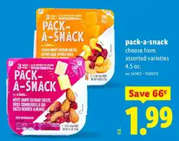 Lidl Lidl pack-a-snack offer