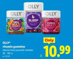 Lidl Olly vitamin gummies offer