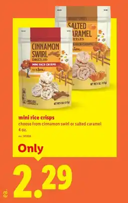 Lidl Lidl mini rice crisps offer