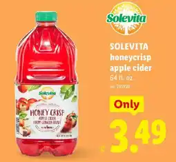 Lidl Solevita honeycrisp apple cider offer