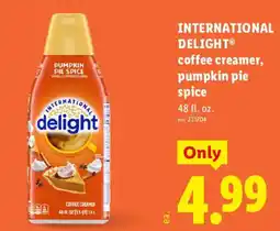 Lidl International Delight coffee creamer offer