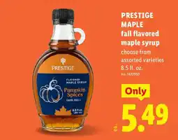 Lidl Prestige maple syrup offer