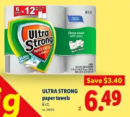 Lidl Ultra Strong paper towels offer