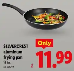 Lidl Silvercrest aluminum frying pan offer