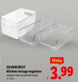 Lidl Silvercrest kitchen storage organizer offer