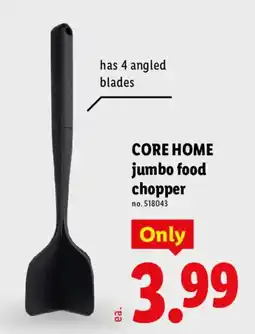Lidl Core Home jumbo food chopper offer