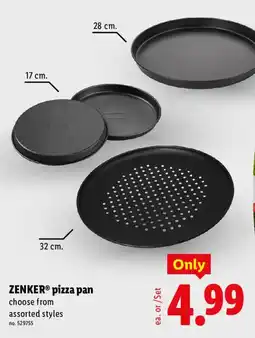 Lidl Zenker pizza pan offer