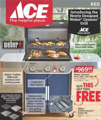 Ace Hardware Weber Genesis Gas Grill offer
