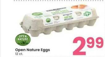 Albertsons Open Nature Eggs offer