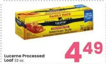 Albertsons Lucerne Processed Loaf offer