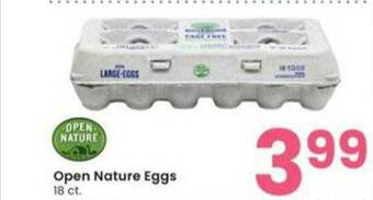 Albertsons Open Nature Eggs offer