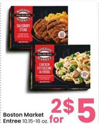 Albertsons Boston Market Entree offer