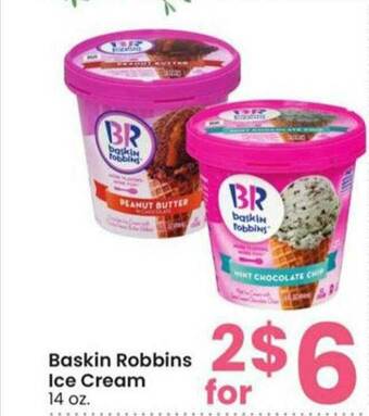 Albertsons Baskin Robbins Ice Cream offer