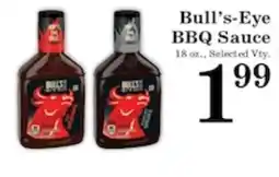 Harvest Foods Bull's-Eye BBQ Sauce offer