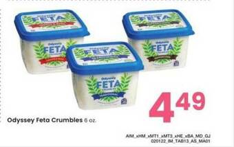 Albertsons Odyssey Feta Crumbles offer