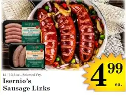 Harvest Foods Isernio's Sausage Links offer