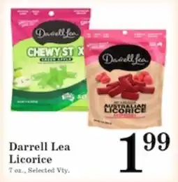 Harvest Foods Darrell Lea Licorice offer