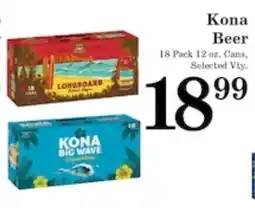 Harvest Foods Kona Beer offer