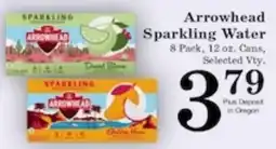 Harvest Foods Arrowhead Sparkling Water offer