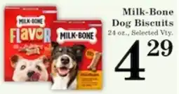 Harvest Foods Milk-Bone Dog Biscuits offer