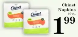 Harvest Foods Chinet Napkins offer