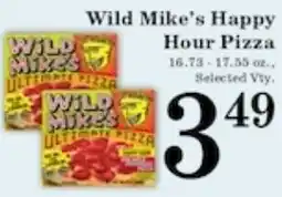 Harvest Foods Wild Mike's Happy Hour Pizza offer