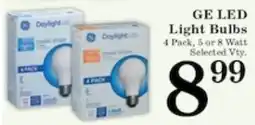 Harvest Foods Ge Led Light Bulbs offer