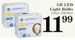 Harvest Foods Ge led light bulbs offer