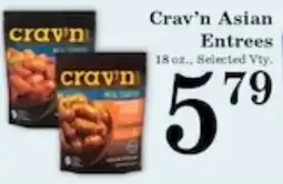 Harvest Foods Crav'n Asian Entrees offer