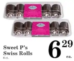 Harvest Foods Sweet P's Swiss Rolls offer