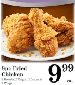 Harvest Foods 8pc Fried Chicken offer