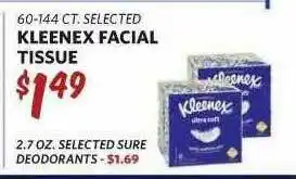 Breaux Mart Kleenex Facial Tissue offer