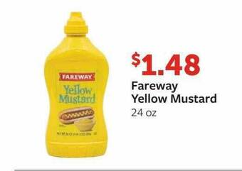 Fareway Fareway Yellow Mustard offer