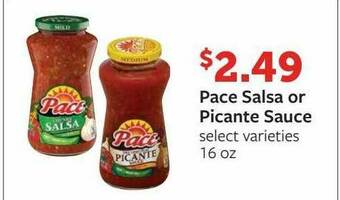 Fareway Pace Salsa Or Picante Sauce offer