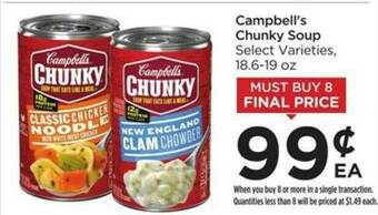 Food 4 Less Campbell's Chunky Soup offer