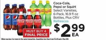 Foods Co Coca-Cola, Pepsi Or Squirt offer