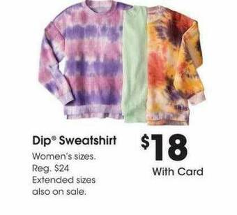 Fred Meyer Dip Sweatshirt offer
