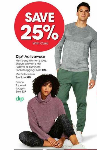 Fred Meyer Dip Activewear offer