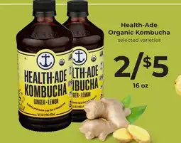 Lifethyme Health-Ade Organic Kombucha offer