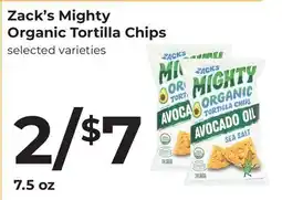 Lifethyme Zack's Mighty Organic Tortilla Chips offer